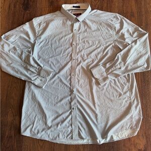 Men's Johnson & Murphy Dress Shirt Breathable XXL